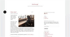 Desktop Screenshot of dad-enough.com